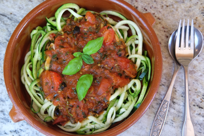 courgetti | delicious | vegan | low-fodmap | tallulahstreats