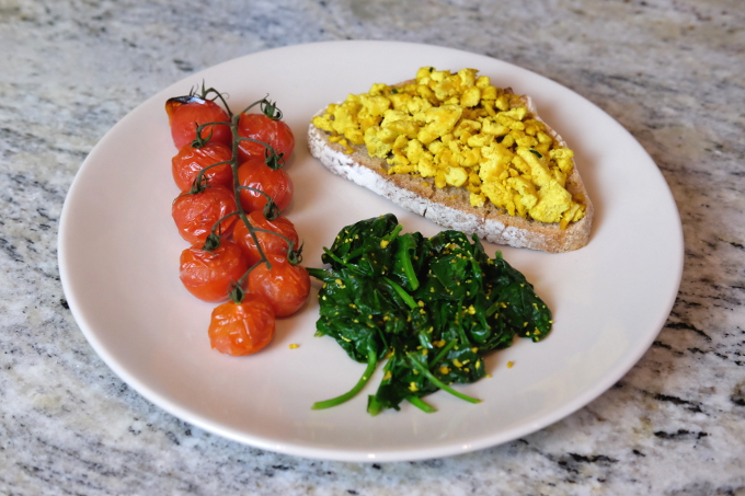 Tofu-Scramble | Vegan-Breakfast | Protein | Vegan | low-fodmap | Tallulah's-Treats 
