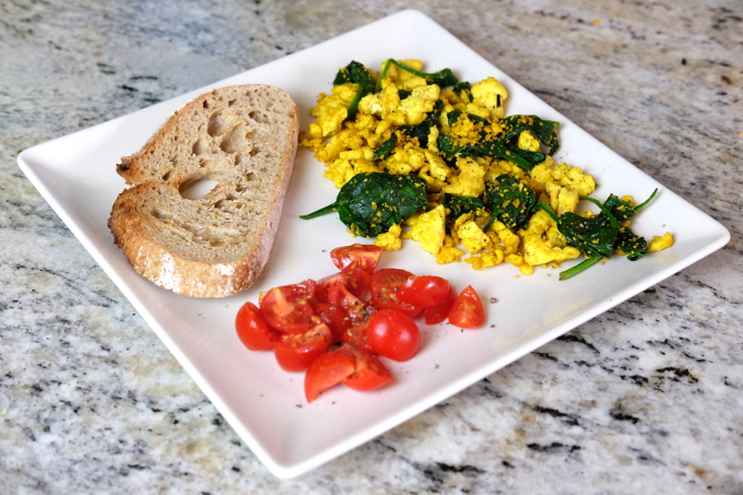 Tofu-Scramble | protein |low-FODMAP | vegan-breakfast | Tallulah's-Treats