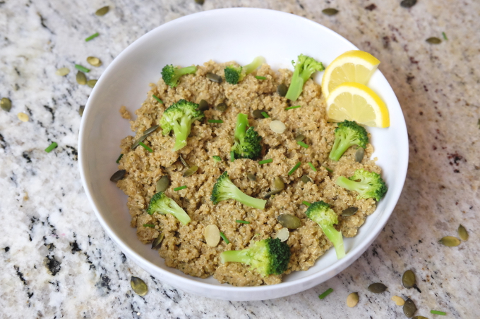 Best-vegan-bowls | broccoli-bowl | broccoli-puree | low-fodmap-vegan | Tallulah's-treats | amazing-quinoa-bowls 