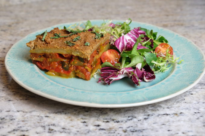 easy-vegan-lasagna | low-fodmap-vegan | gut-friendly | comfort-food | Tallulah's-treats | delicious-winter-meals