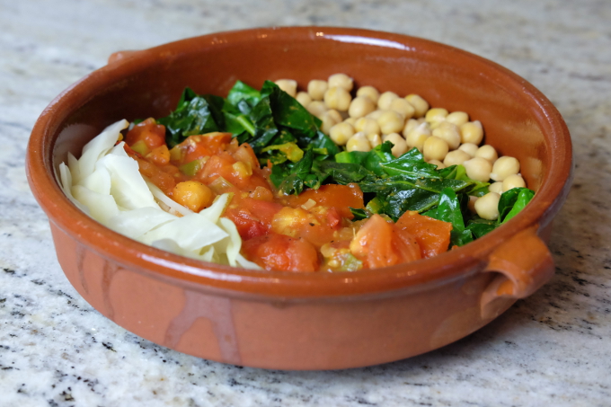 Chickpeas, Spring Greens & Salsa | Vegan | Low-FODMAP | Tallulah's-Treats