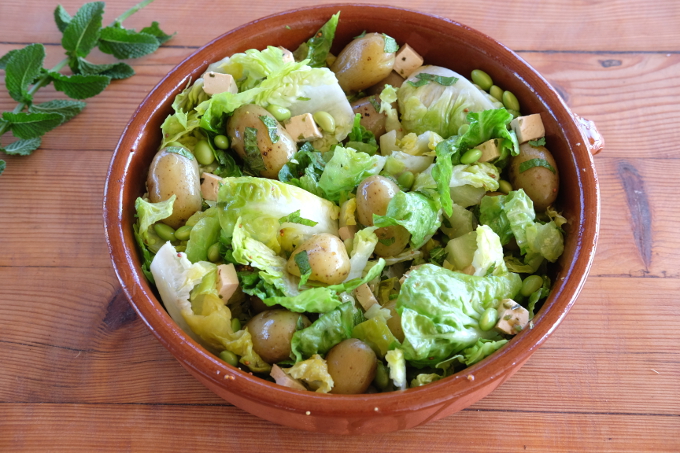 New-Potato-Salad-with-Fresh-Mint | vegan | low-fodmap | tallulahs-treats | delicious-vegan-BBQ-sides | easy-tasty-vegan-sides | summery-meals | cruelty-free